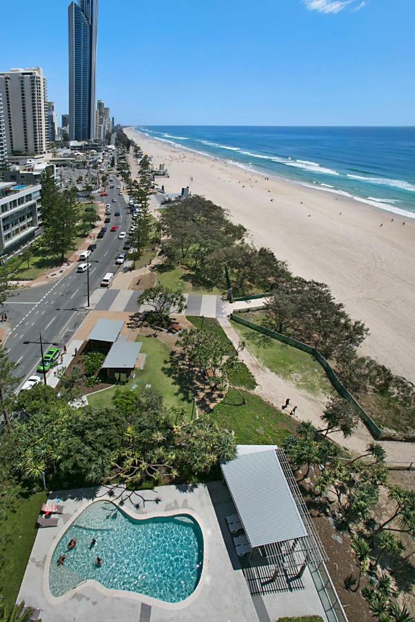 One The Esplanade Apartments On Surfers Paradise Guldkusten Exteriör bild